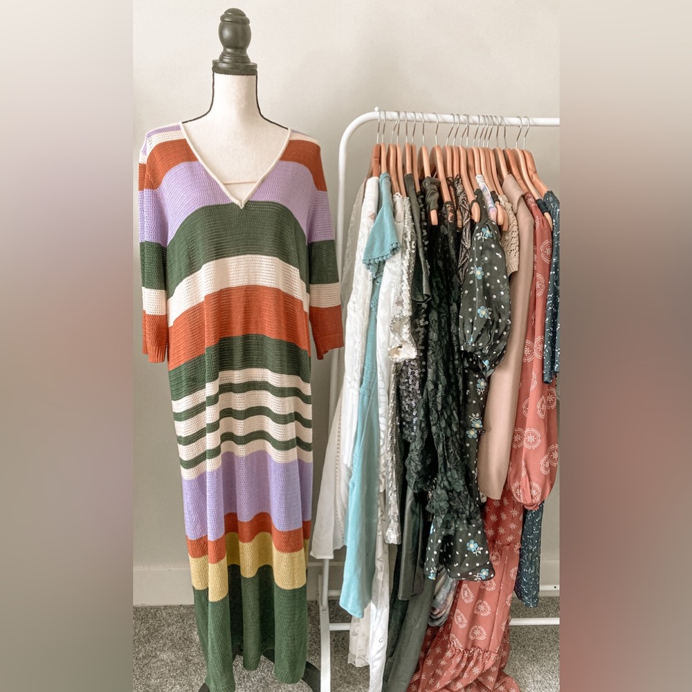Boho crochet dress